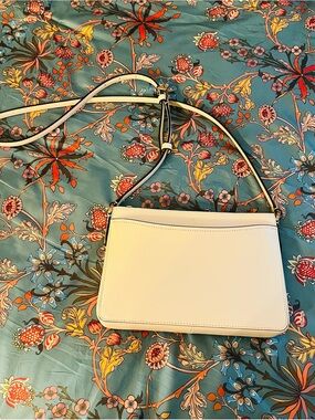 kate spade Cream Leather Crossbody Bag